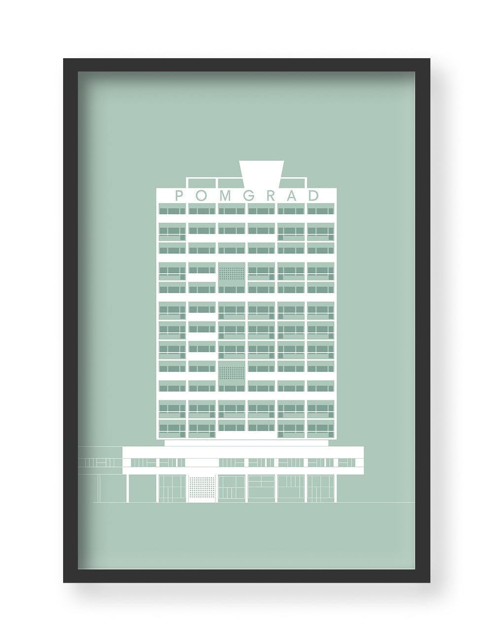Residential High-rise Pomgrad by Vuko Bombardelli