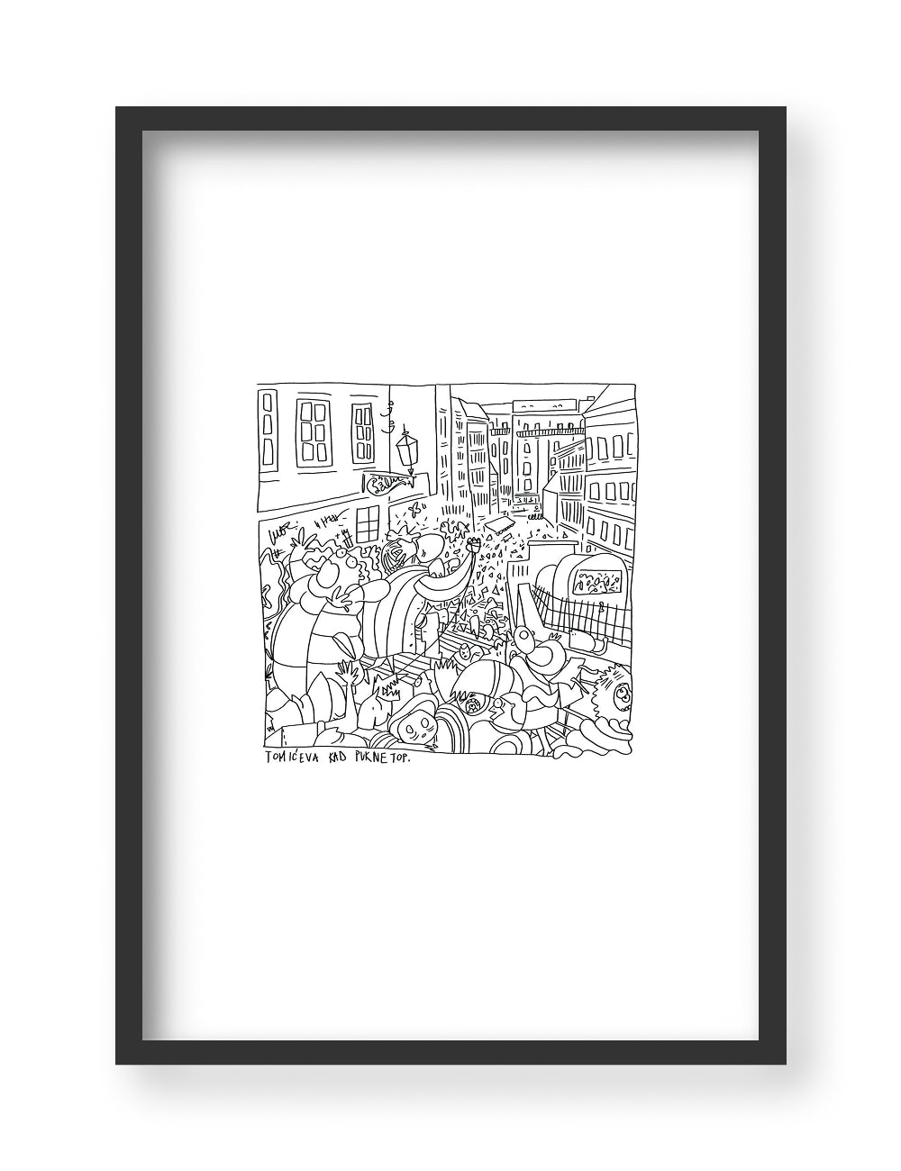 The Grič Cannon in Zagreb at Noon